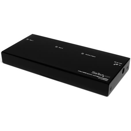 StarTech.com ST122HDMI2 video-splitter HDMI 2x HDMI