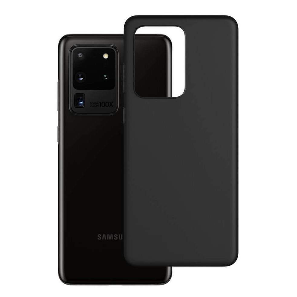 3mk Matt Case Samsung Galaxy S23 5G Szilikon Tok - Fekete (5903108494212)