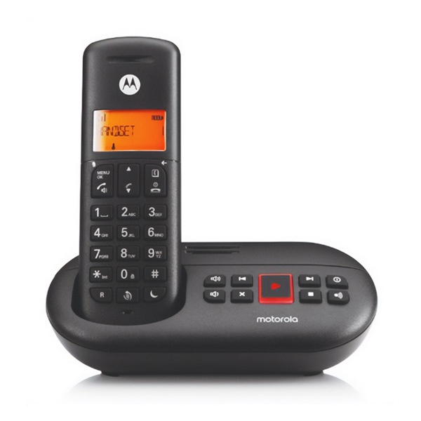 Motorola E211 Telefono DECT Identificatore di chiamata Nero