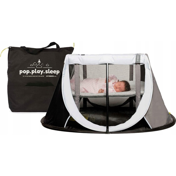 Cuna De Viaje Instantánea Dos Alturas Aeromoov, Color:gris