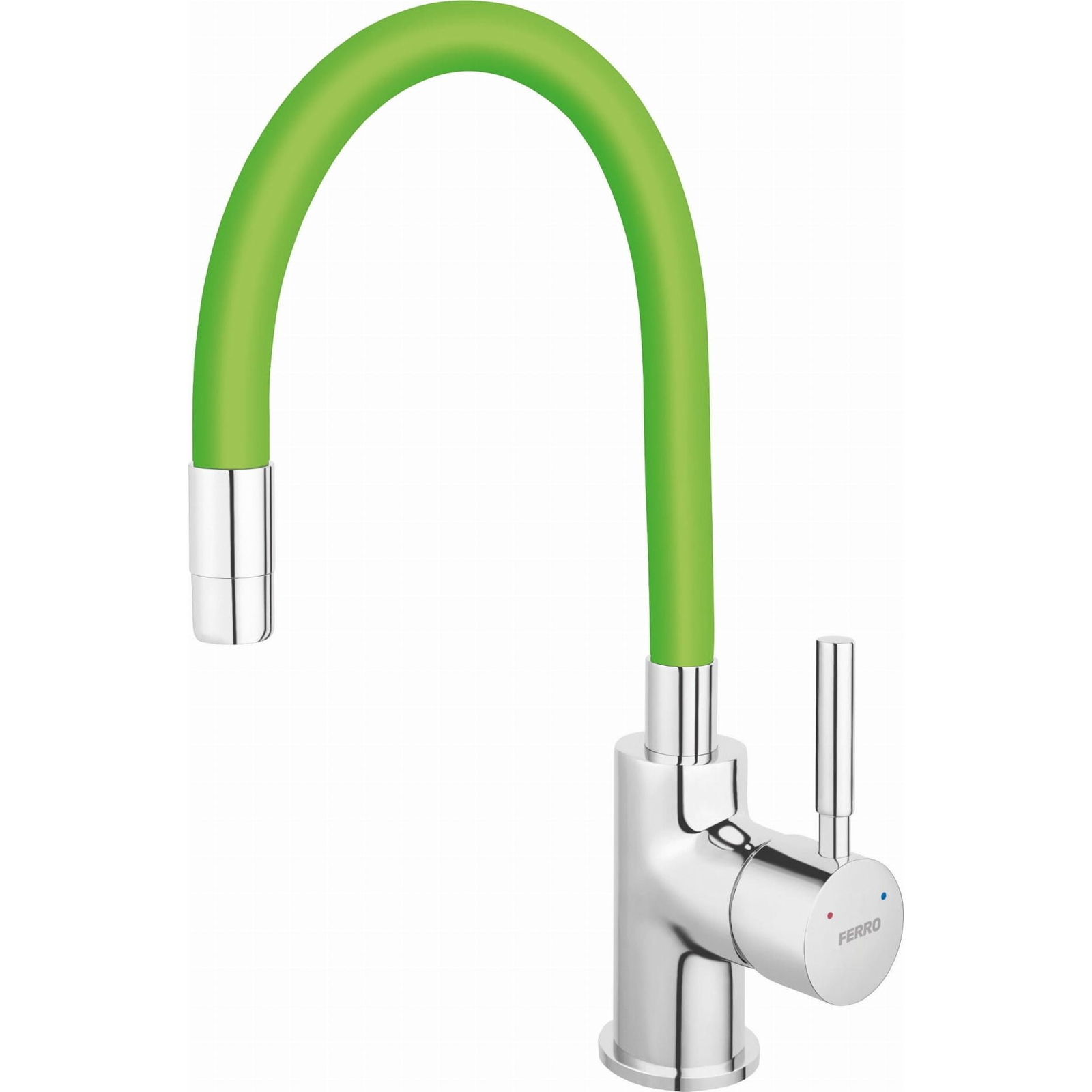 Ferro Zumba Flexibilis Csaptelep - Zöld (BZA4G)