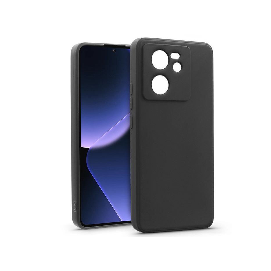 Xiaomi 13T szilikon hátlap - Matt - fekete (HF263293)