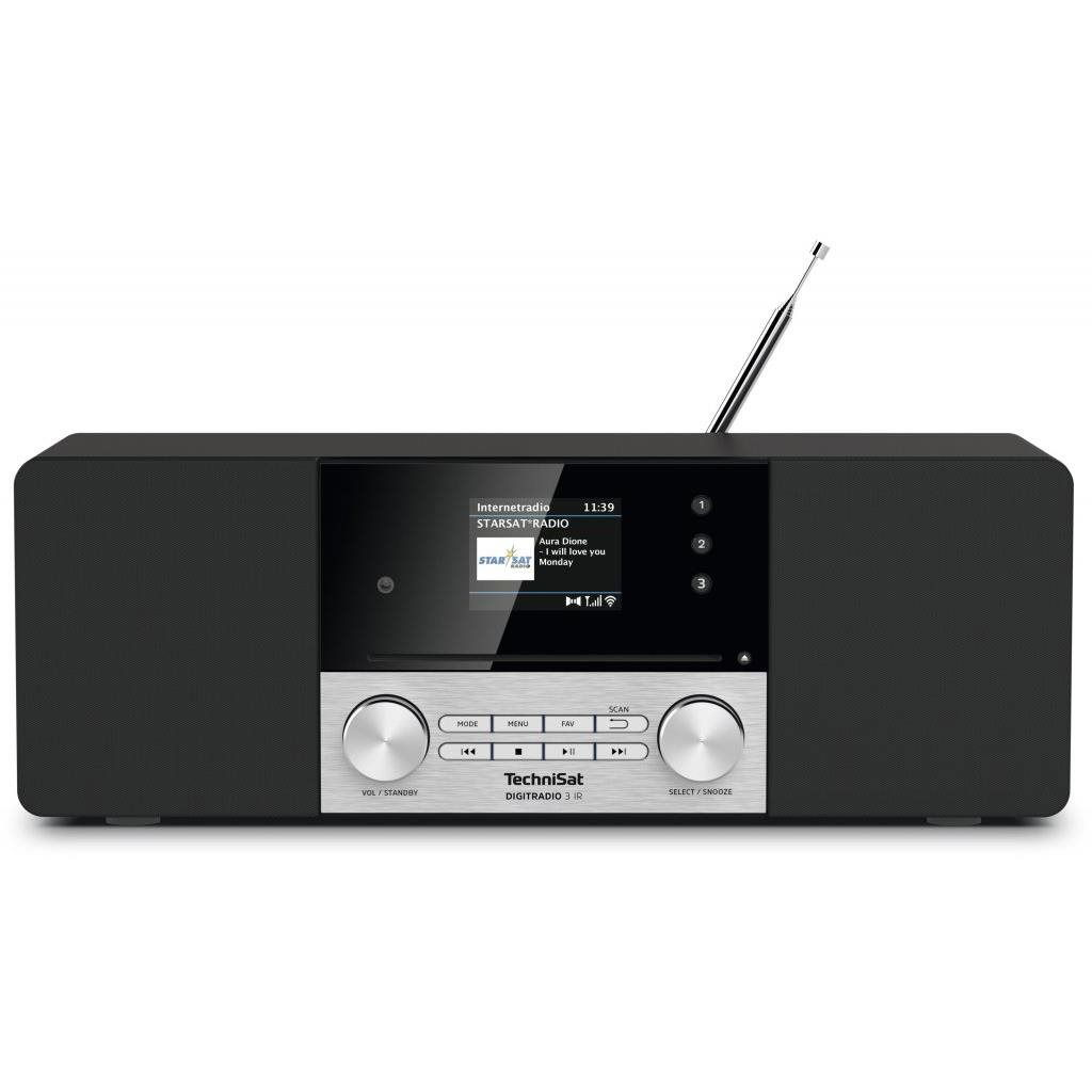 TechniSat DIGITRADIO 3 IR fekete/ezüst (V057f24c)