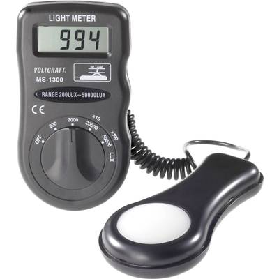 Digitális fénymérő műszer, Voltcraft MS-1300 0,1 - 50.000 lx-ig (MS-1300)