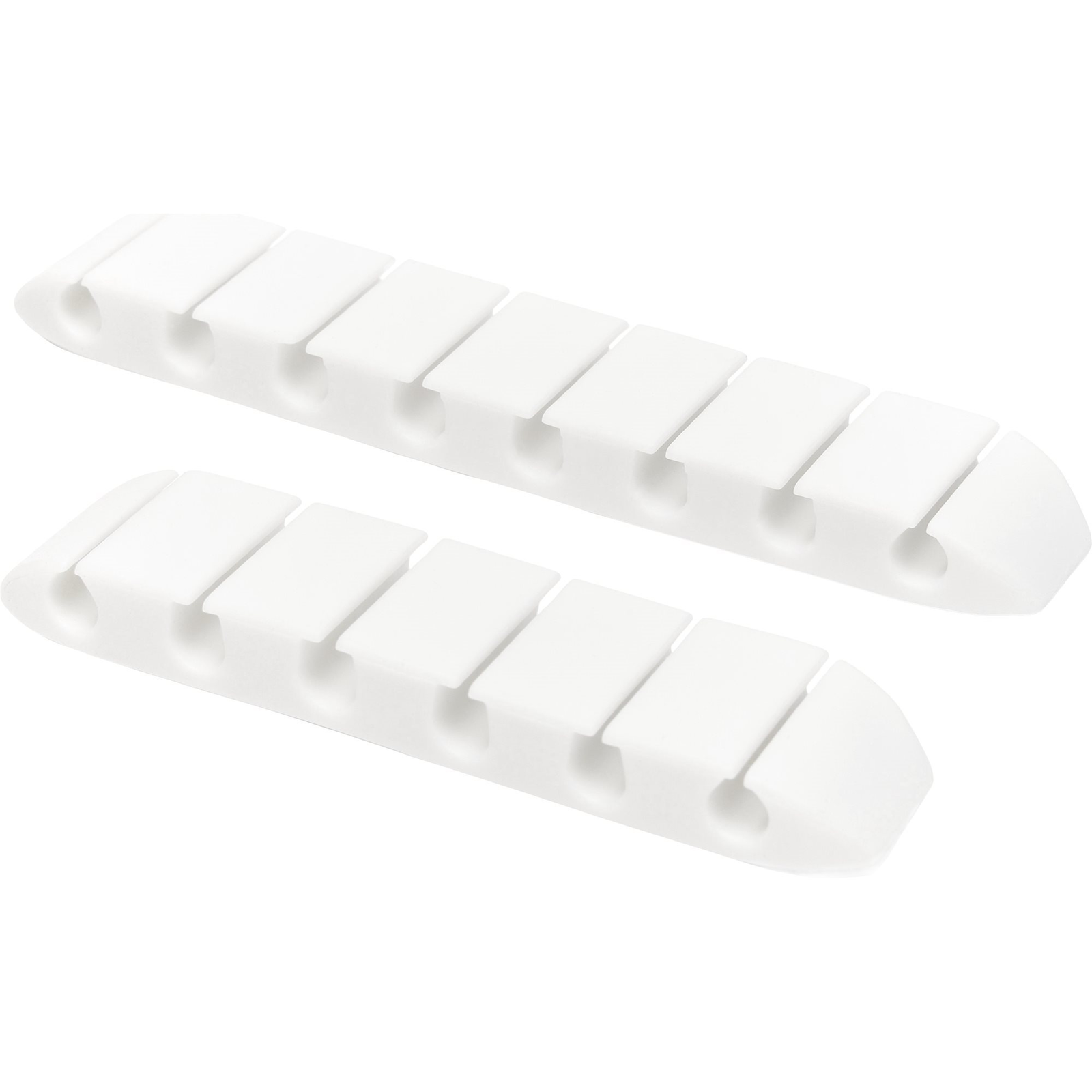 AlzaPower Long Cable Clips 2 pcs fehér (APW-COGLC2W)