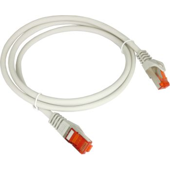 Alantec Patch-cord F/UTP kat.6 PVC 0.25m szary 
