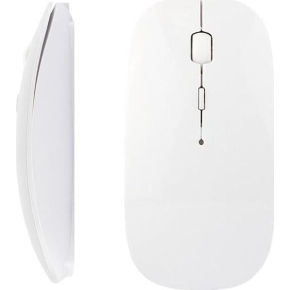 Mouse optic fără fir Aptel AK278D, model Slim, alb