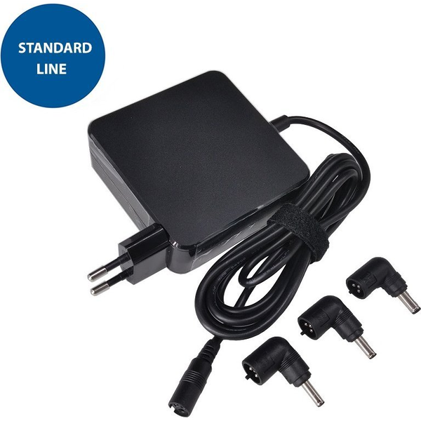 Zasilacz do laptopa Extra Digital Nešiojamo kompiuterio įkroviklis ASUS 65W: 15-20V, 4A, su 3 adapteriais
