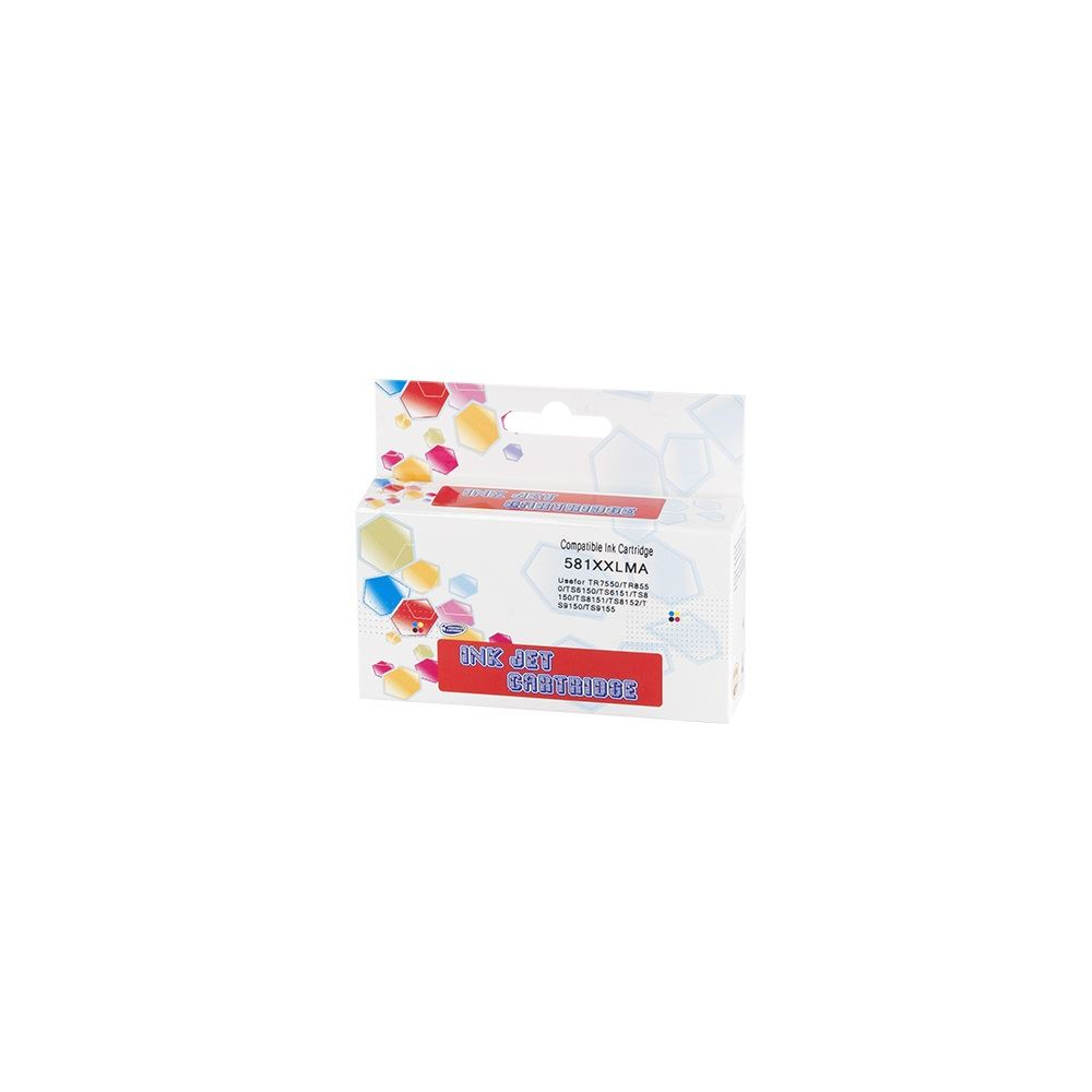 Съвместима мастилена касета ECO ECOCACL581XXLMA за Canon CLI-581XXL 182867, магента