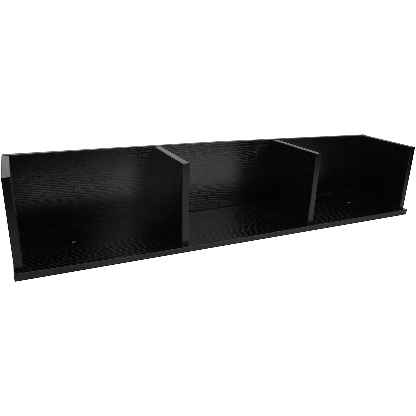 Aga Fali polc, 79×15×16 cm, fekete (MR2137-Black)