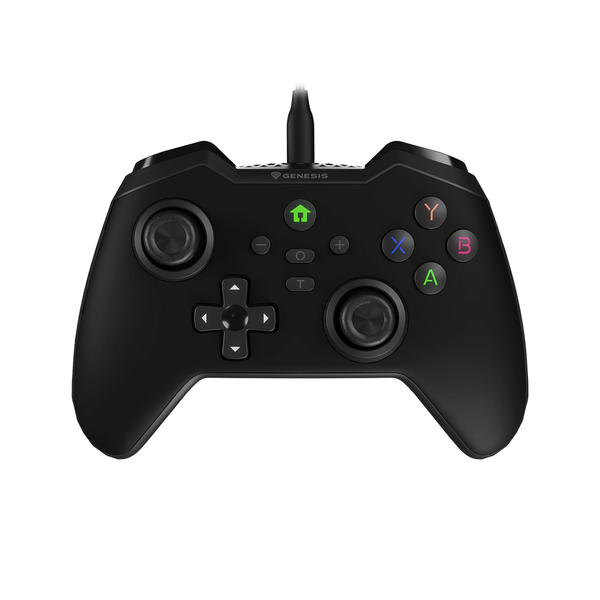 Natec Genesis Mangan 300 Vezetékes Gamepad - Fekete (Android/Asus Rog Ally/Nintendo Switch/PC/Steam Deck)