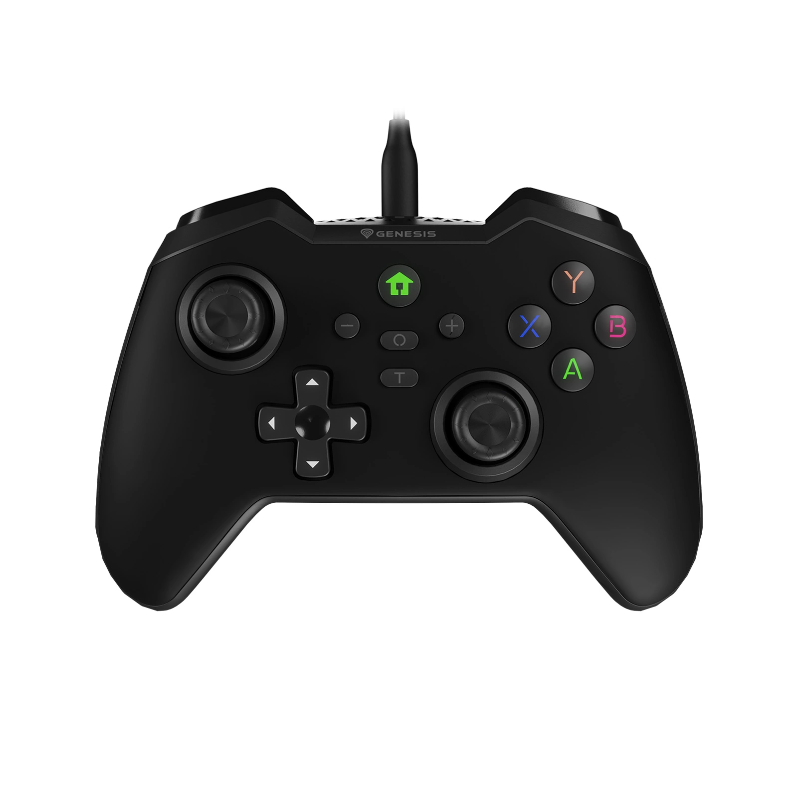 Natec Genesis Mangan 300 Vezetékes Gamepad - Fekete (Android/Asus Rog Ally/Nintendo Switch/PC/Steam Deck) (NJG-2103)