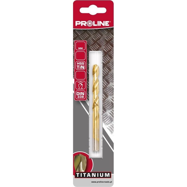 Wiertło Pro-Line WIERTŁO DO MET HSS TIN DIN338 SZLF.12.5MM SZT.1 BLIS PROLINE