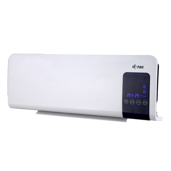 Incalzitor, Dyras PHW-K10D, 2000 W, Cronometru de 12 ore, LED, Alb