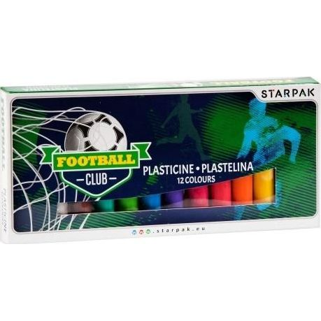  Starpak Plastelina 12 kolorów Football