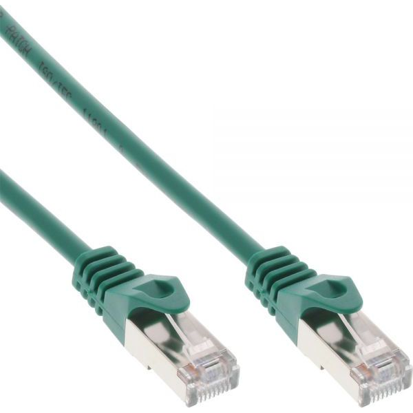 InLine 71507G cavo di rete Verde Cat5e F/UTP (FTP)
