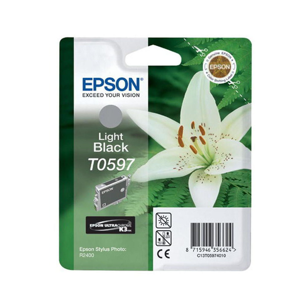 Epson Lily T0597 cartucho de tinta 1 pieza(s) Original Negro claro
