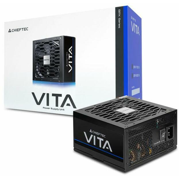 Chieftec Vita Netzteil 750W 80+Bronze retail - PC-/Server Netzteil - 12,5 min unități de alimentare cu curent 20+4 pin ATX PS/2
