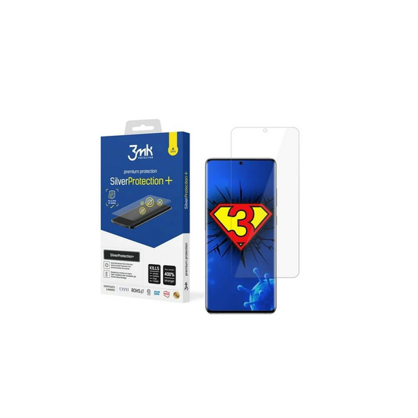 3MK Silver Protect+ Sam G988 S20 Ultra készülékhez antimikrobiális film nedves telepítéssel