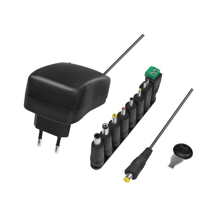 LogiLink PA0198 univerzális tápegység USB porttal 3-12V 24W (PA0198)