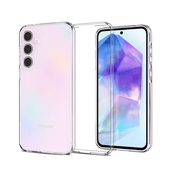Spigen Liquid Crystal Samsung Galaxy A55 5G Tok - Átlátszó