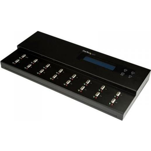 StarTech.com USBDUPE115 media- en dataduplicator Duplicator voor USB-flashstations Zwart 15 kopieën