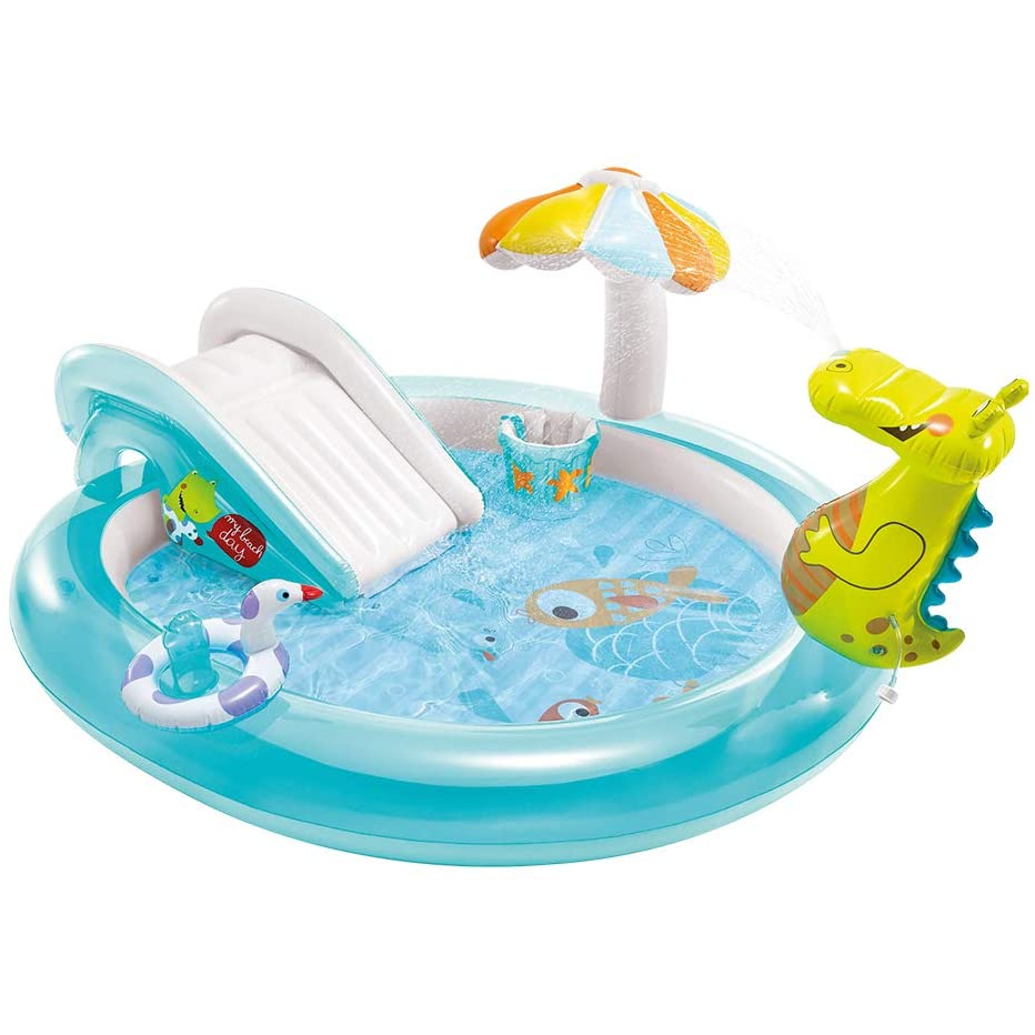 Intex 57165 Aligátoros felfújható gyerek medence (57165NP)