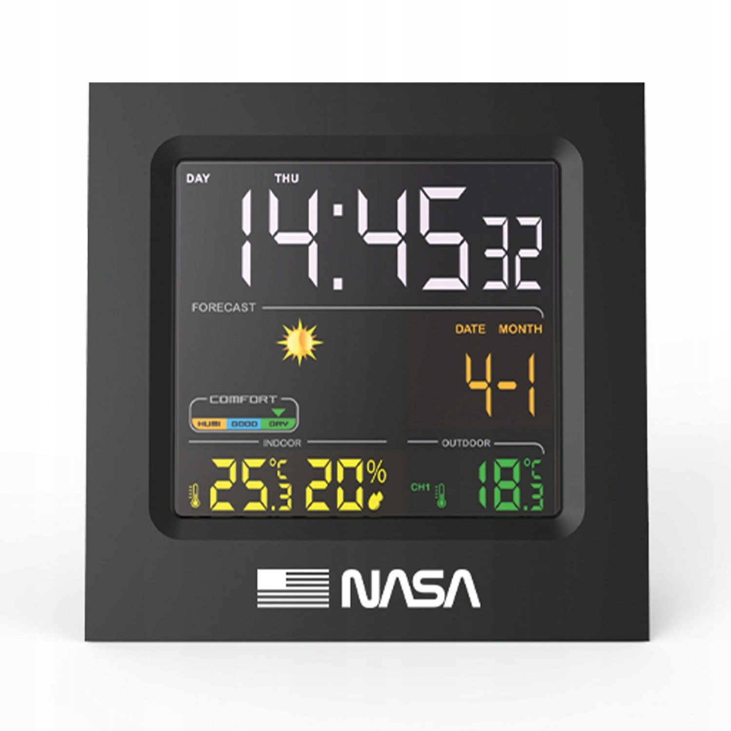 NASA WS300 LCD Időjárás állomás (SB6702)