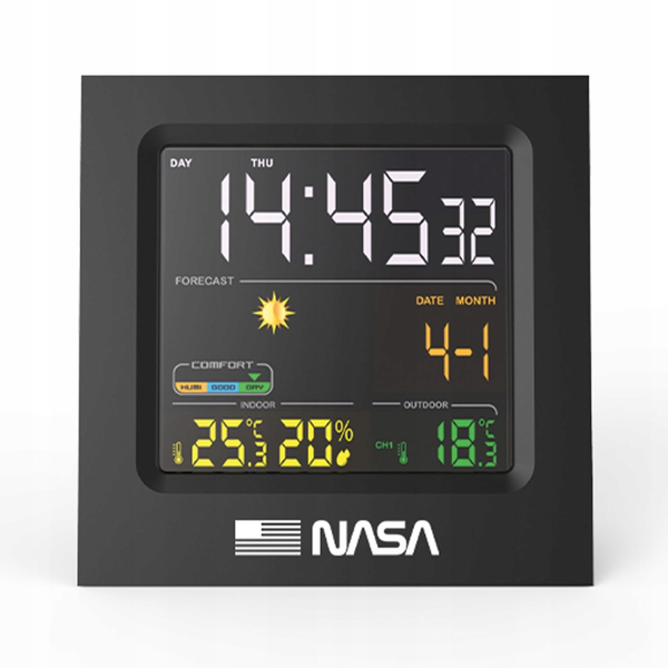 NASA WS300 LCD Időjárás állomás