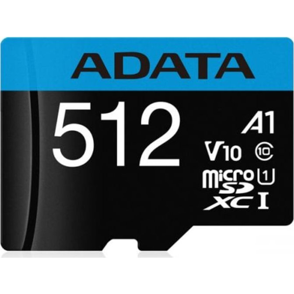 ADATA AUSDX512GUICL10A1-RA1 hukommelseskort 512 GB MicroSDXC UHS-I Klasse 10