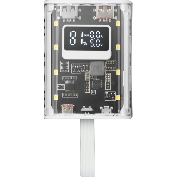 Mars Gaming MPK-10K Lithium-Ion (Li-Ion) 10000 mAh Hvid