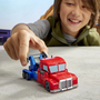Transformers EarthSpark 1-Step Smash Changers Optimus Prime