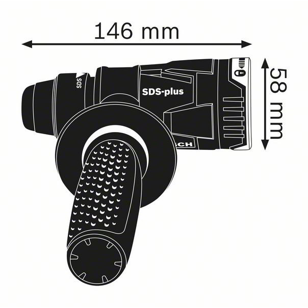 Bosch GHA FC2 Professional Tokmányadapter (1600A003NF)