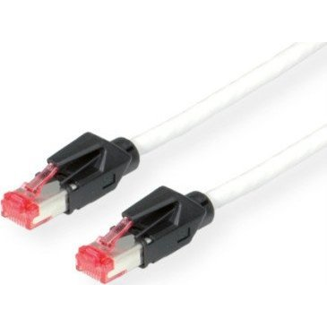 DRAKA Patchkabel Kat.6 Class E S/FTP UC900 TM21 LSOH grau 2m