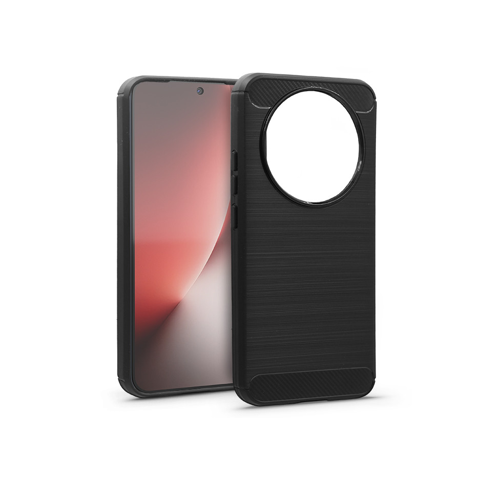 Haffner Carbon szilikon tok - Honor Magic8 Lite - fekete (HF451409)