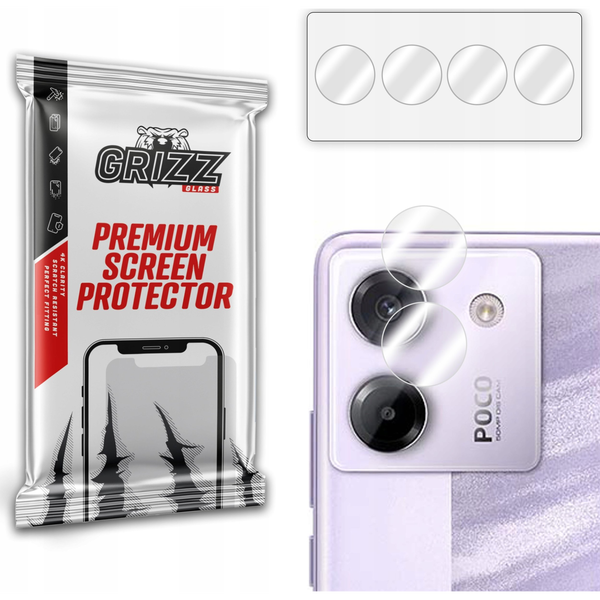 Szkło na aparat GrizzGlass HybridGlass Camera do Xiaomi POCO M7 Pro 5G