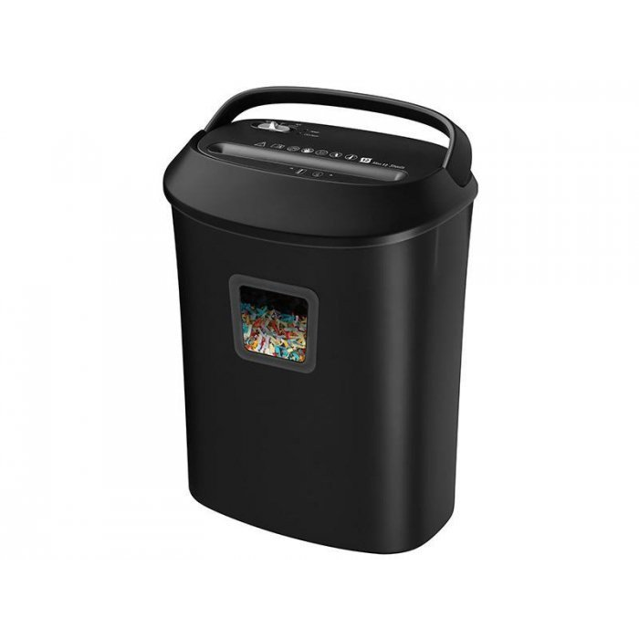 Tracer FileCrusher fekete iratmegsemmisítő (TRANIS47632)