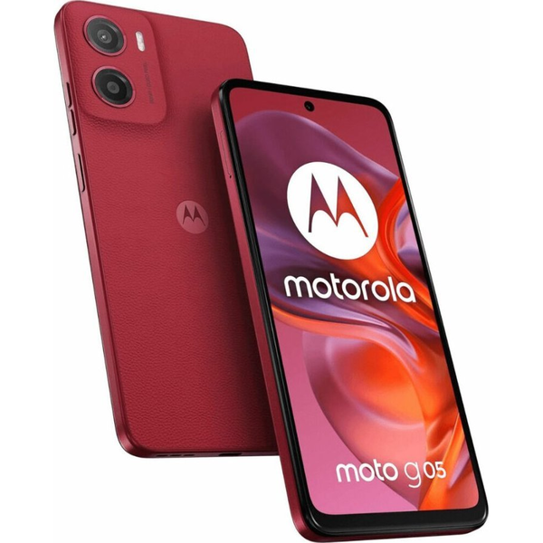 Motorola moto g05 16,9 cm (6.67") SIM doble Android 15 4G USB Tipo C 4 GB 128 GB 5200 mAh Rojo