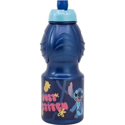 Stor Toys Stitch Palms Műanyag Gyerek Kulacs 400 ml - Kék (75032)