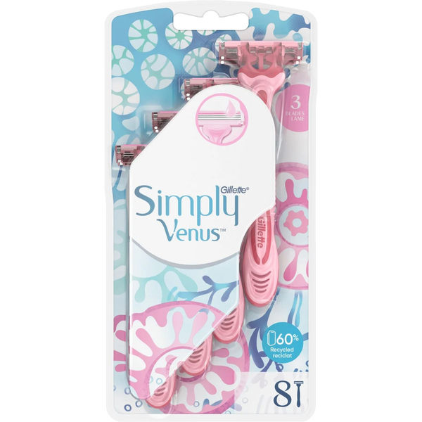 Gillette Simply Venus női borotva 8db (7702018465767 )