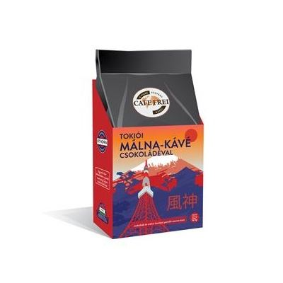 Cafe Frei Tokiói csokoládés-málna szemes kávé 125g (TU-09)