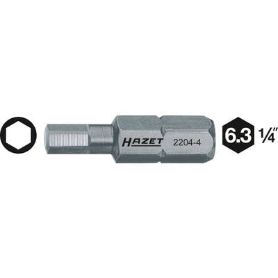 Hazet   Hatlap bit 3 mm Különleges acél C 6.3 1 db (2204-3)