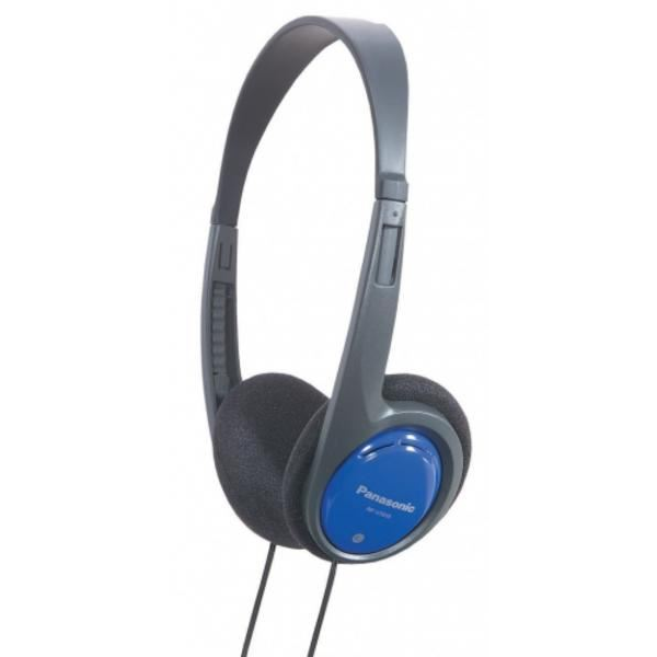 Panasonic RP-HT010E-A fejhallgató kék, 1.2m kábellel