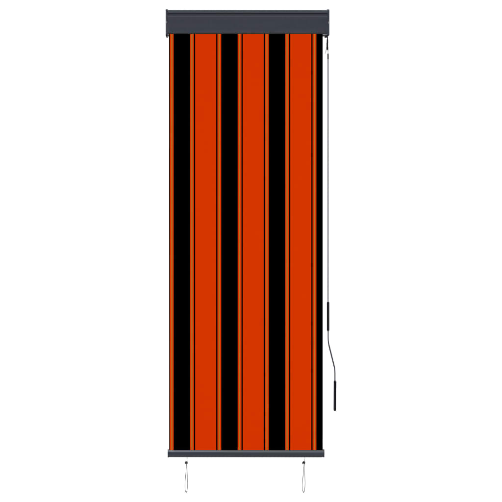 narancssárga és barna kültéri roló 60 x 250 cm (145948)