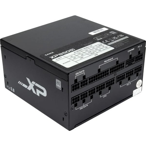 SAMA XPH-850A (1x 12 Pin High Power GPU, 3x PCIe, Kabelmanagement, 850 Watt)