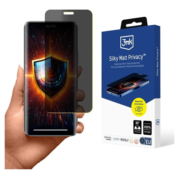 Honor Magic6 Pro készülékhez 3mk Silky Matt Privacy tok