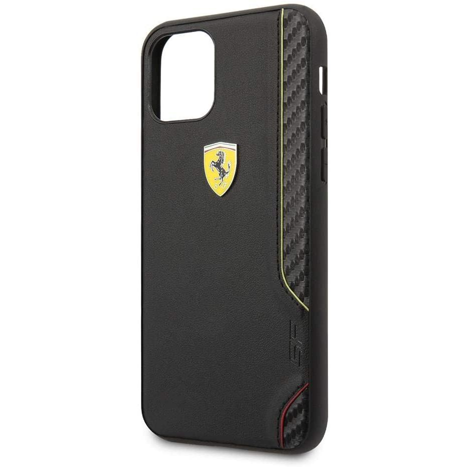 Ferrari On-Track iPhone 11 Pro gumi tok fekete (FESITHCN58BK) (FESITHCN58BK)
