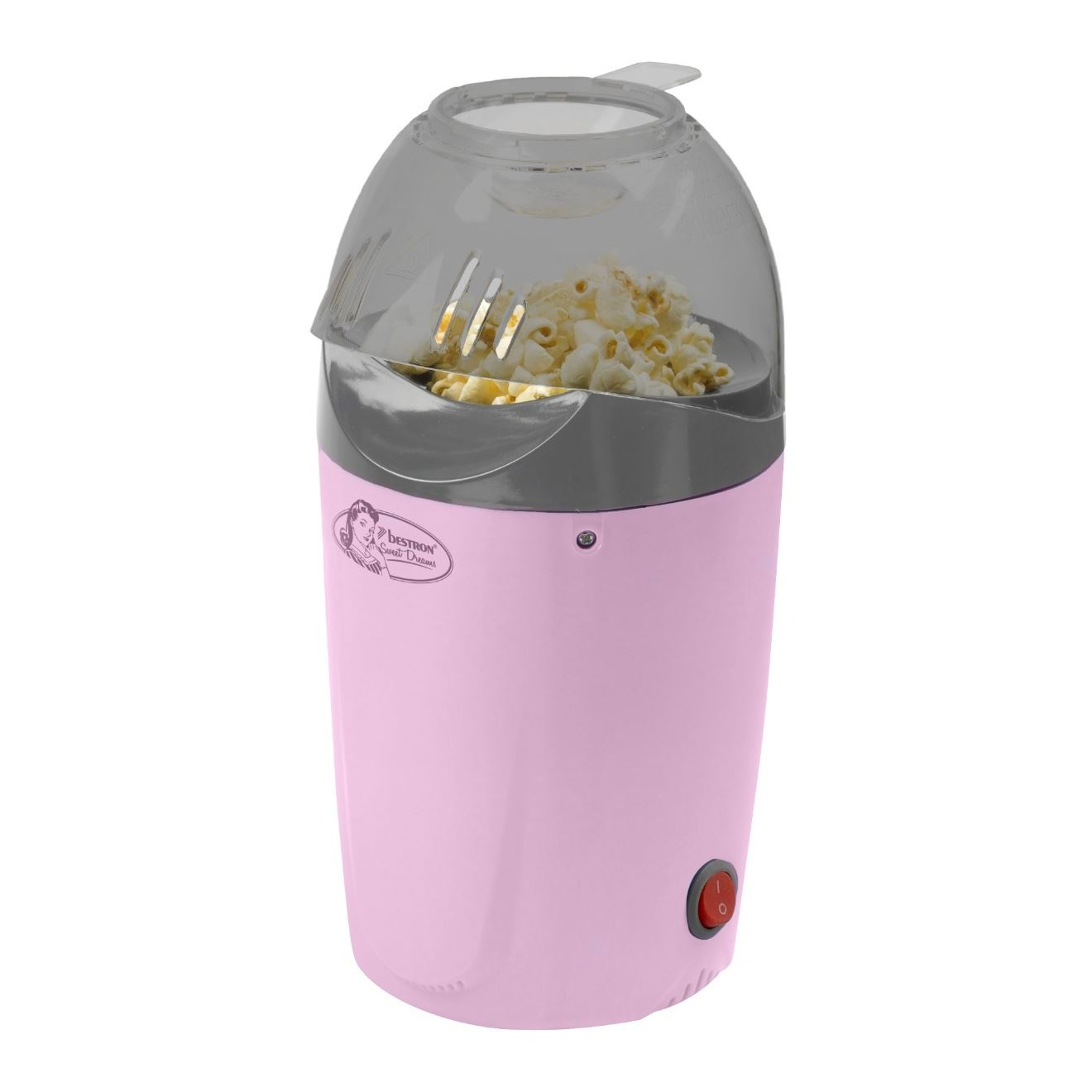 Bestron APC1007P popcorn készítő rózsaszín (APC1007P)