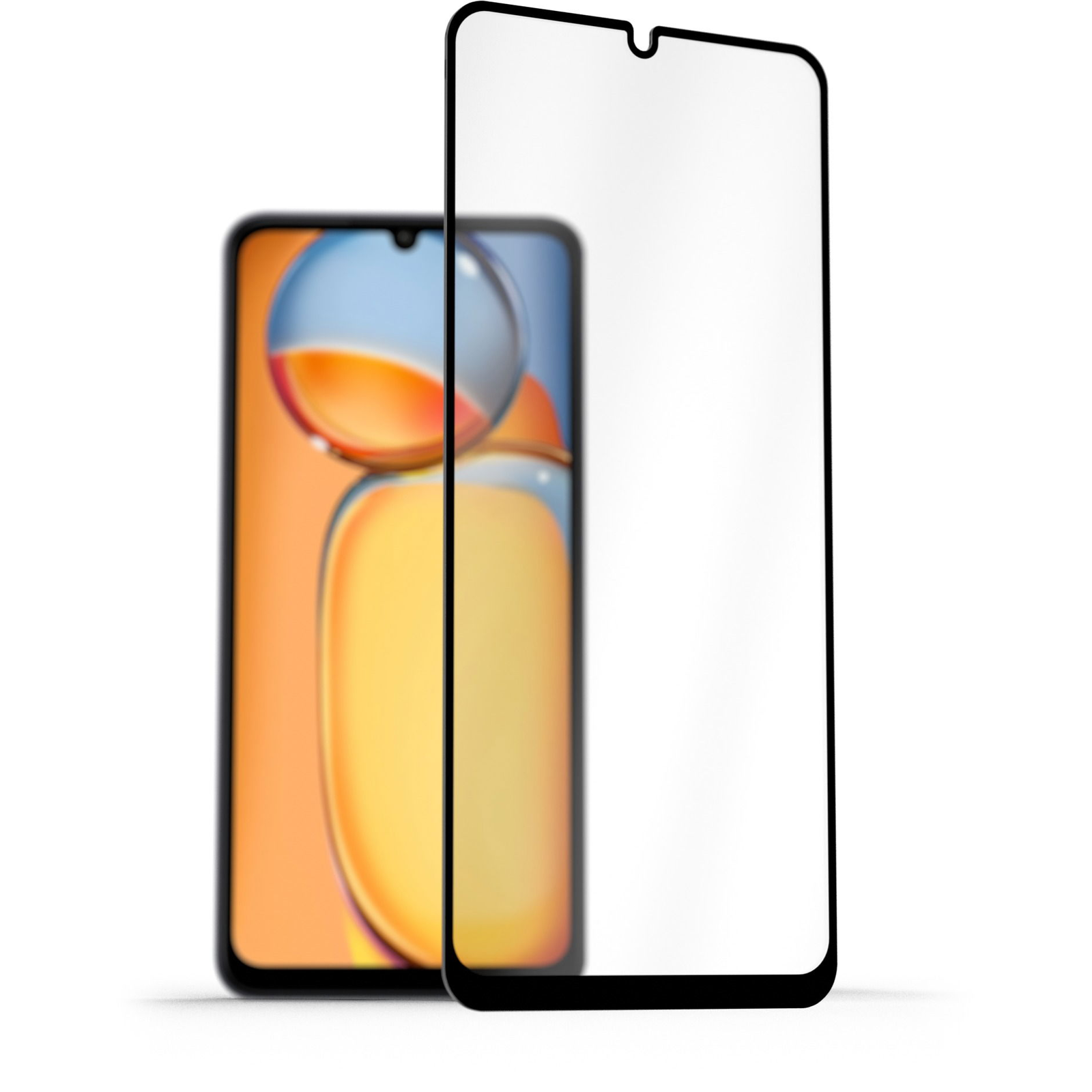 AlzaGuard FullCover Glass Protector Xiaomi Redmi 13C 2.5D üvegfólia (AGD-TGB154)