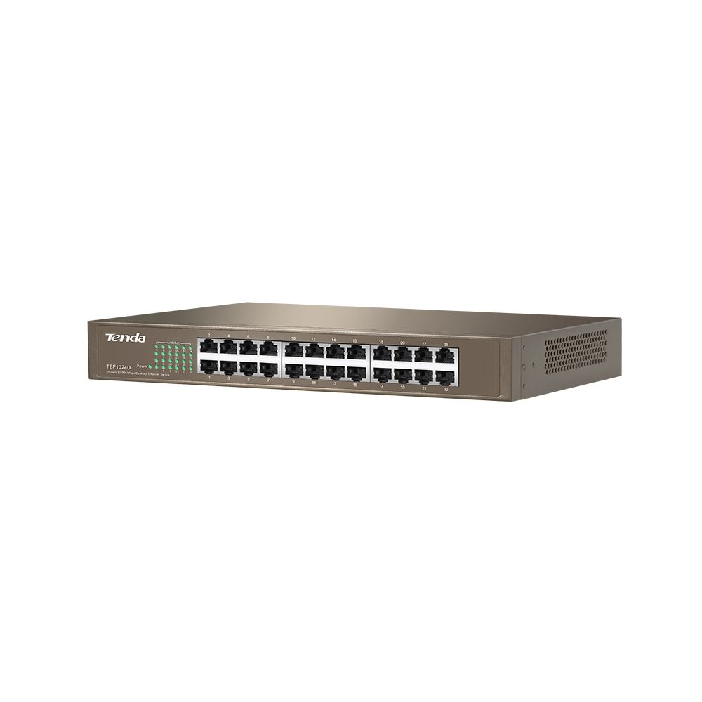 Мрежов суич Tenda TEF1024D